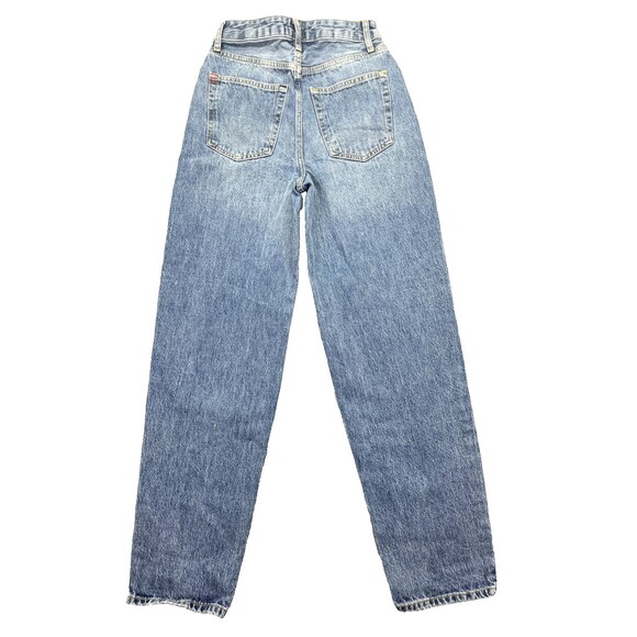 BDG Urban Outfitters Tan High Rise Baggy Jean Tag Size 25 Blue Light Wash Skater - Picture 11 of 14